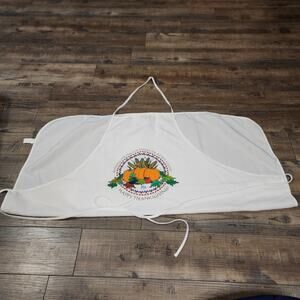 Long Thanksgiving themed apron 2397